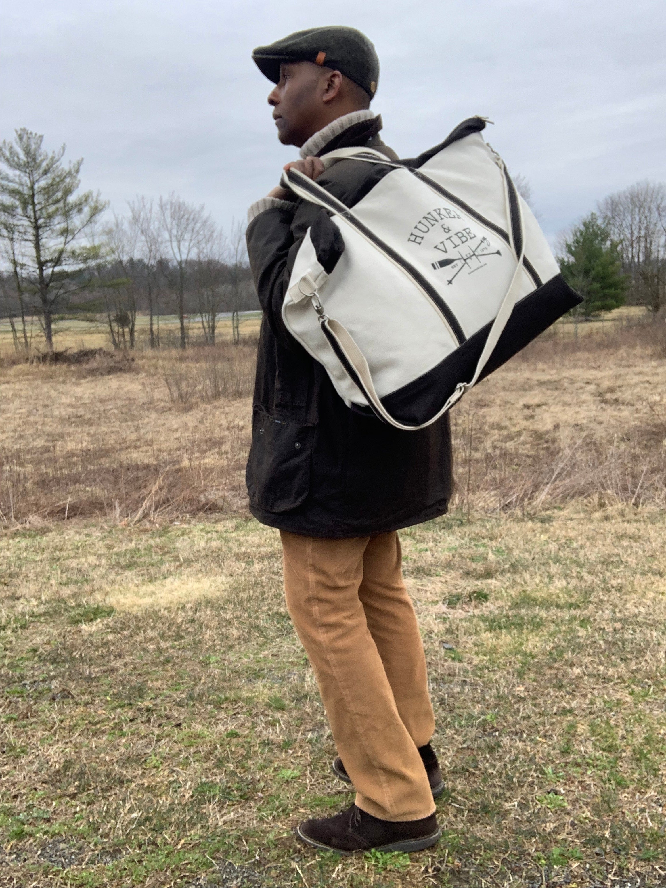 The Hunker & Vibe Boat Tote