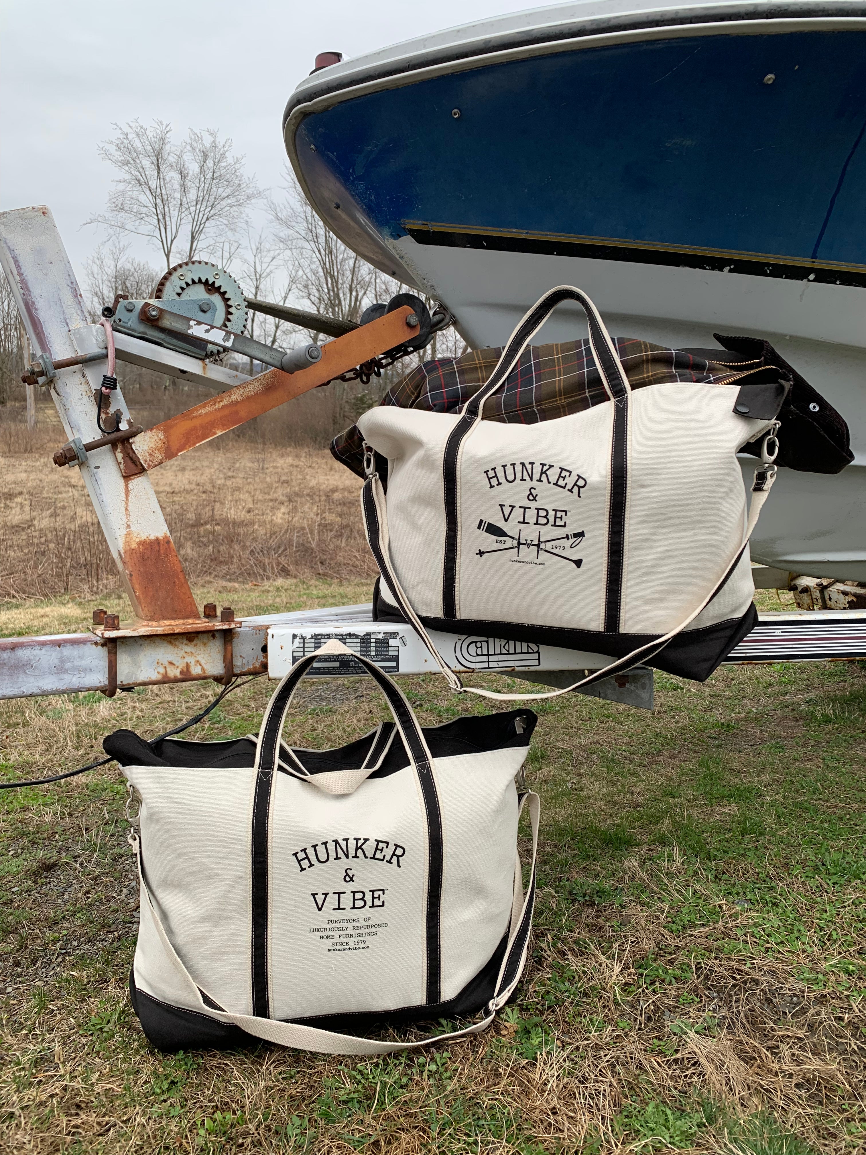 The Hunker & Vibe Boat Tote