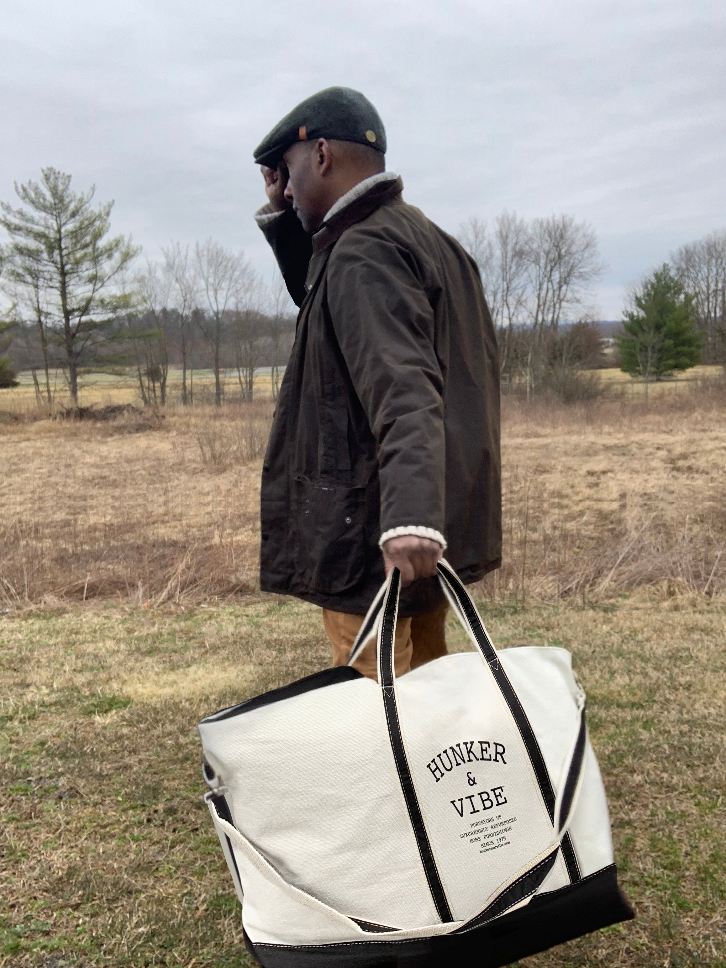 The Hunker & Vibe Boat Tote
