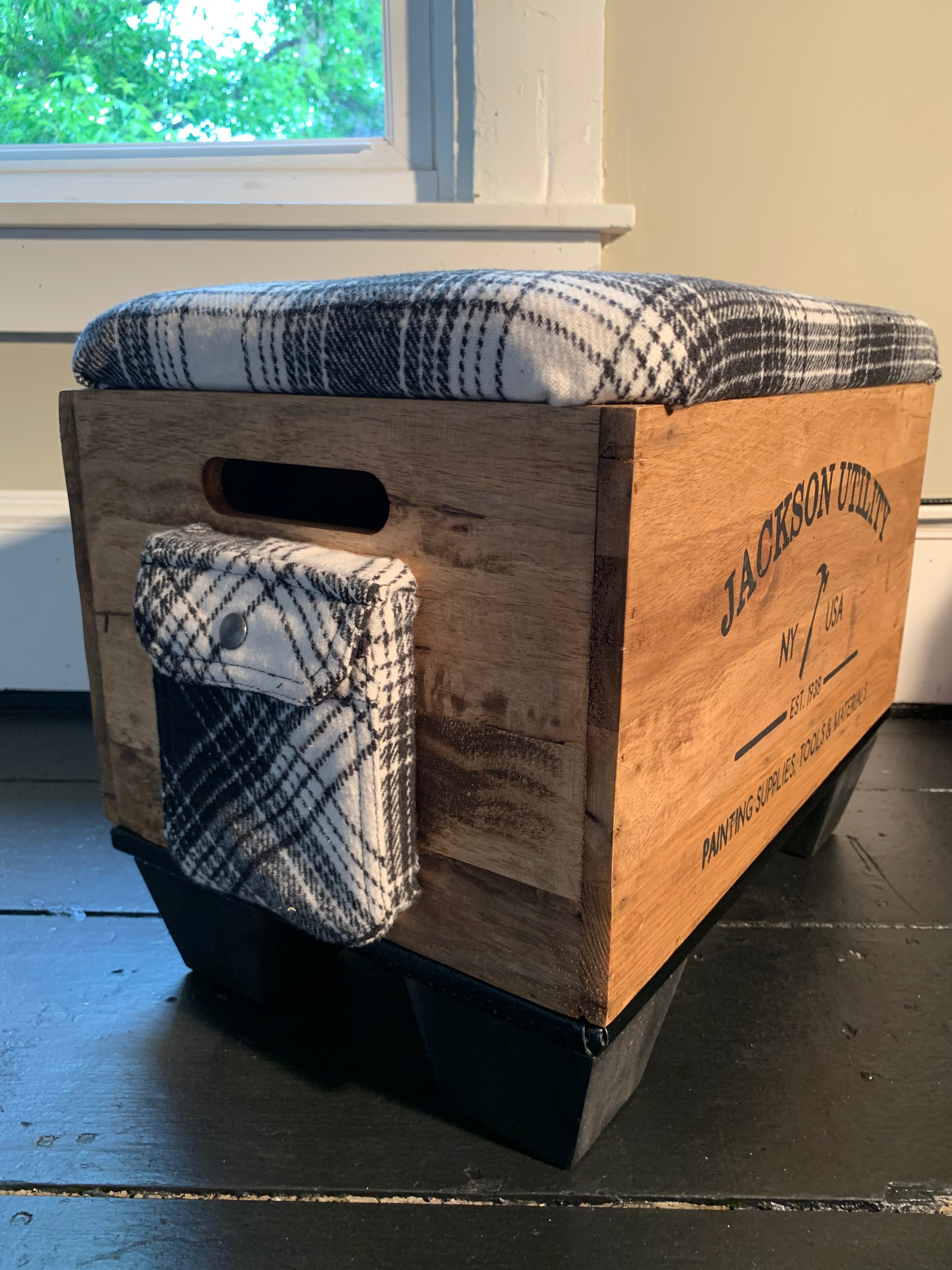 Jackson Utility Storage Ottoman