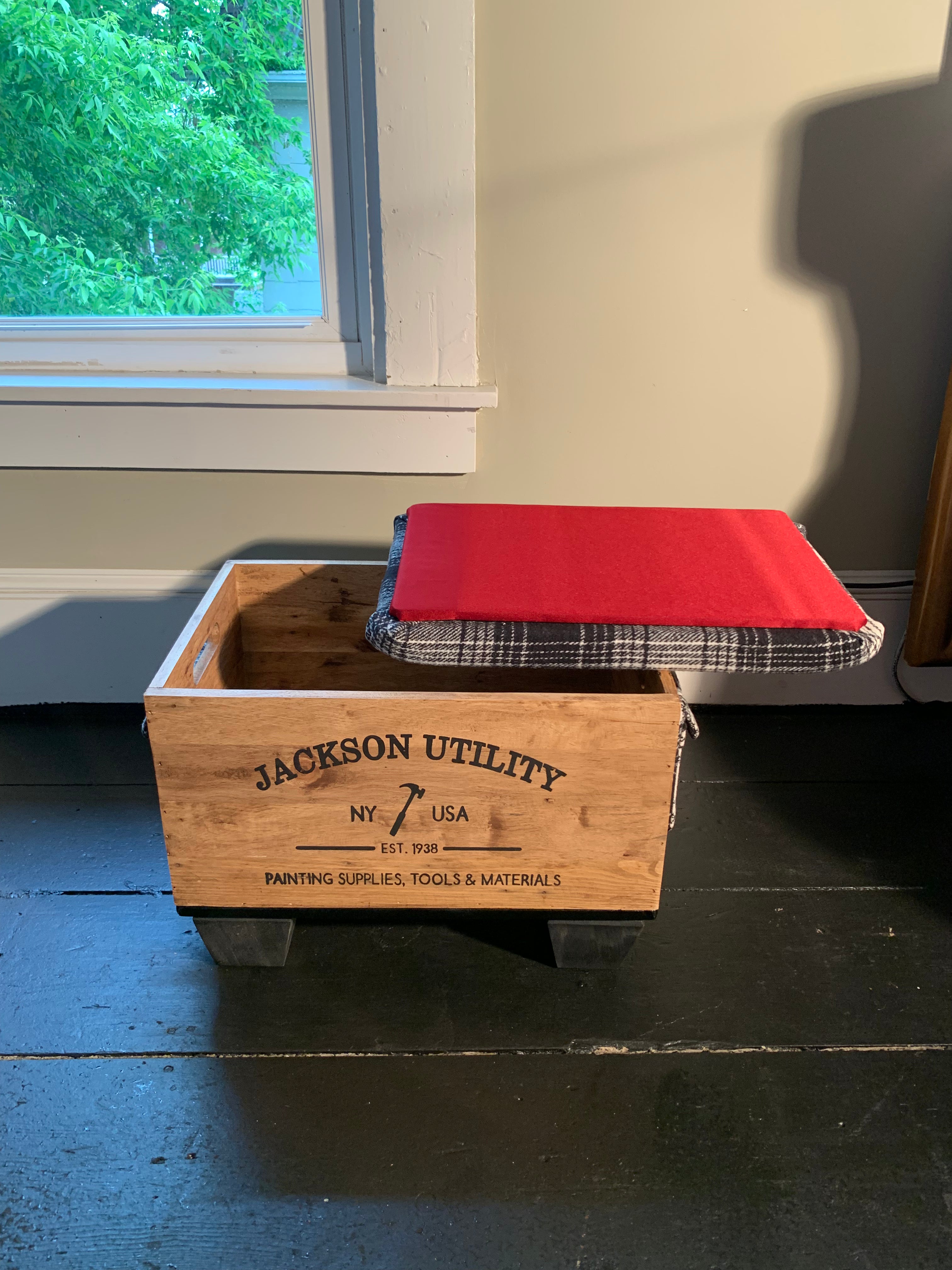 Jackson Utility Storage Ottoman