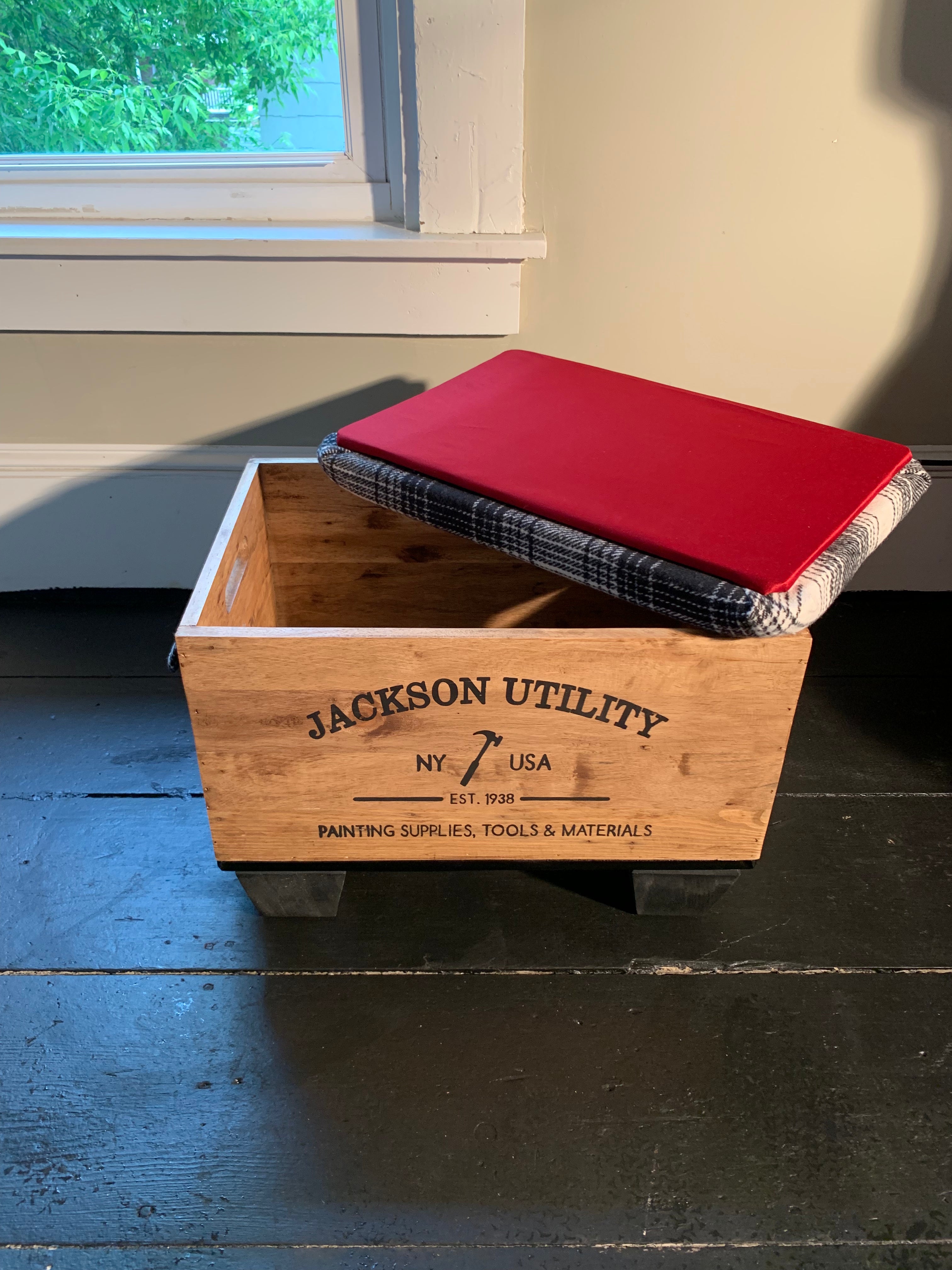 Jackson Utility Storage Ottoman