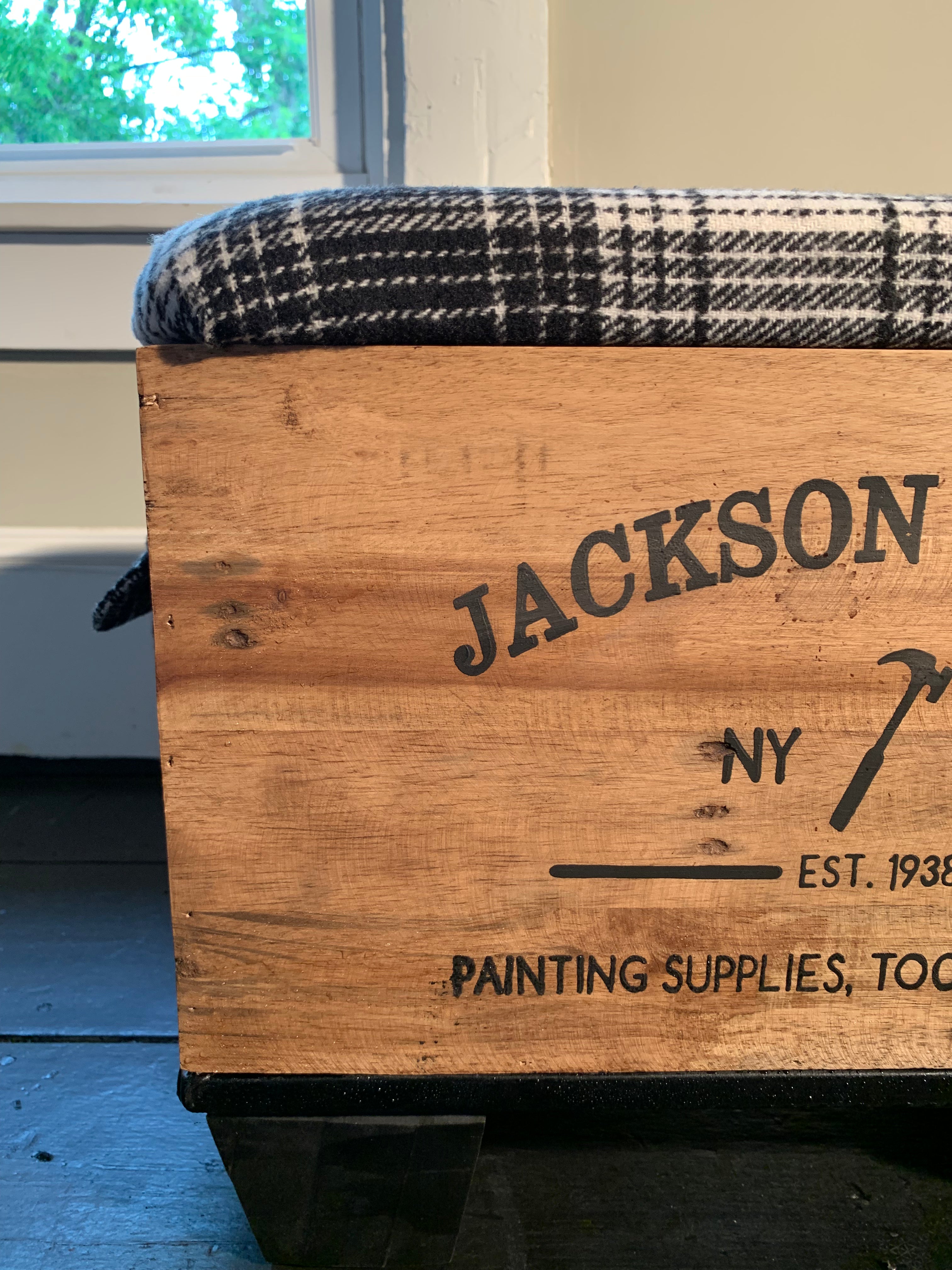 Jackson Utility Storage Ottoman