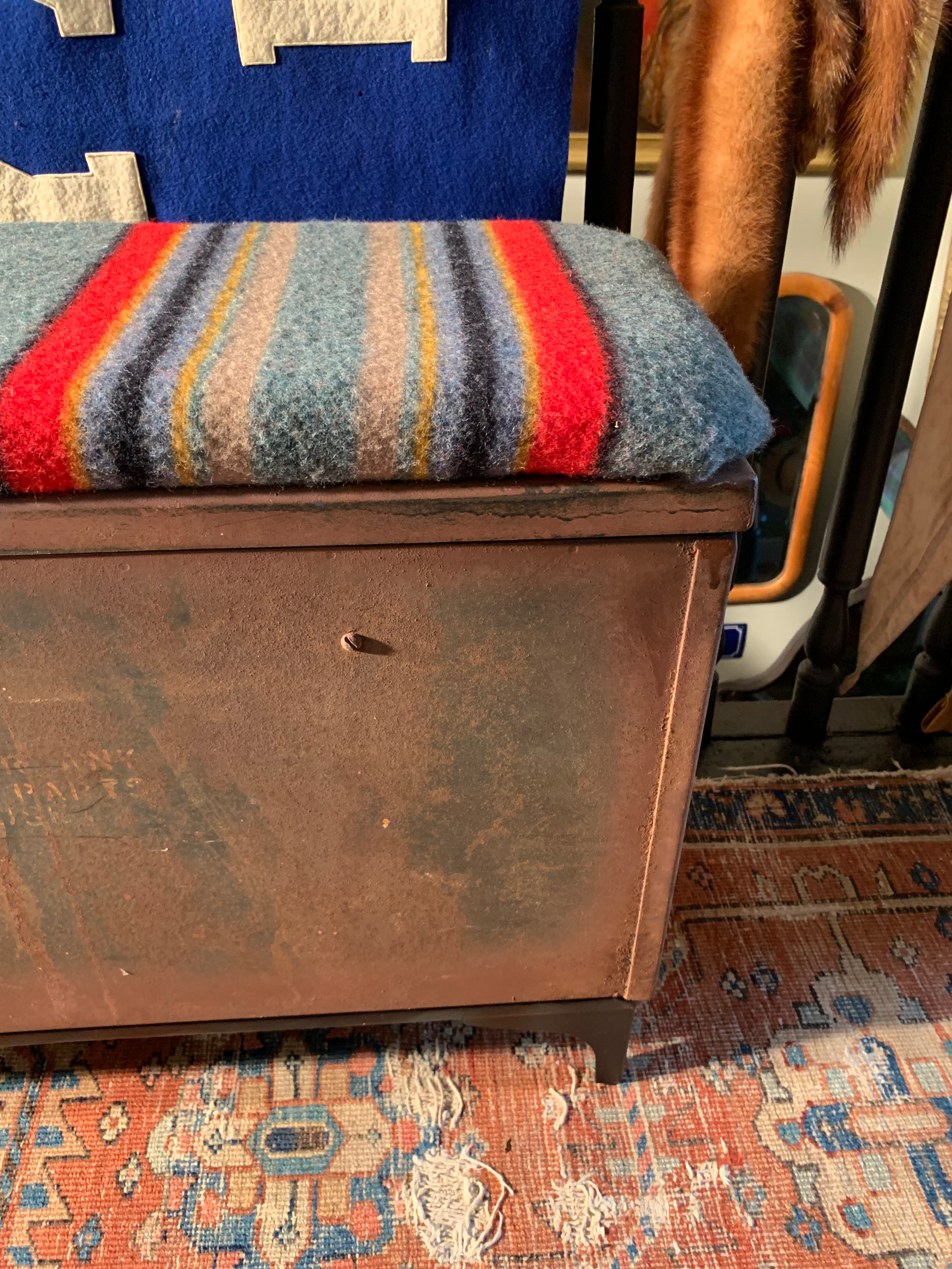 Navy Ammunition Storage Bench