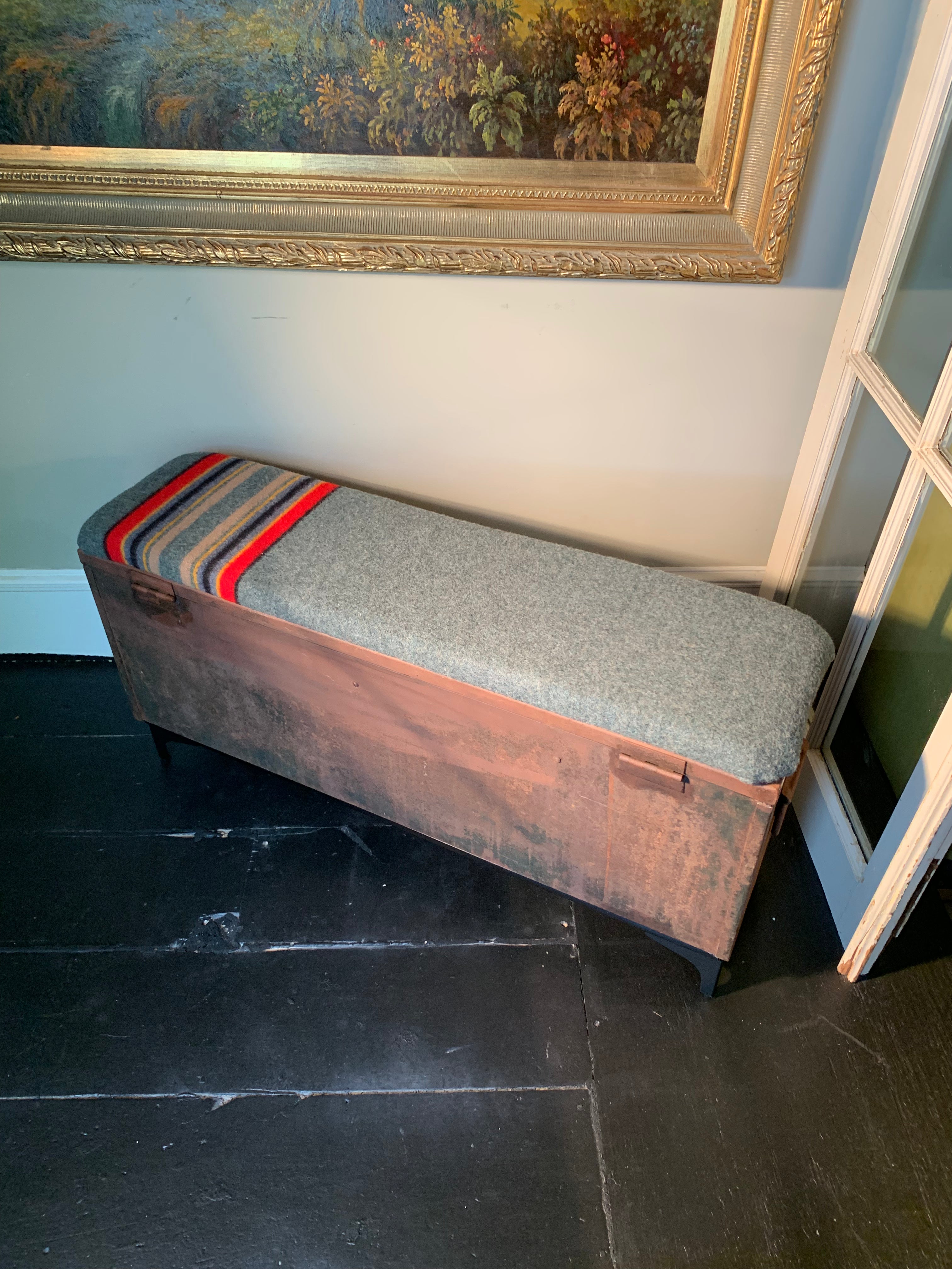 Navy Ammunition Storage Bench