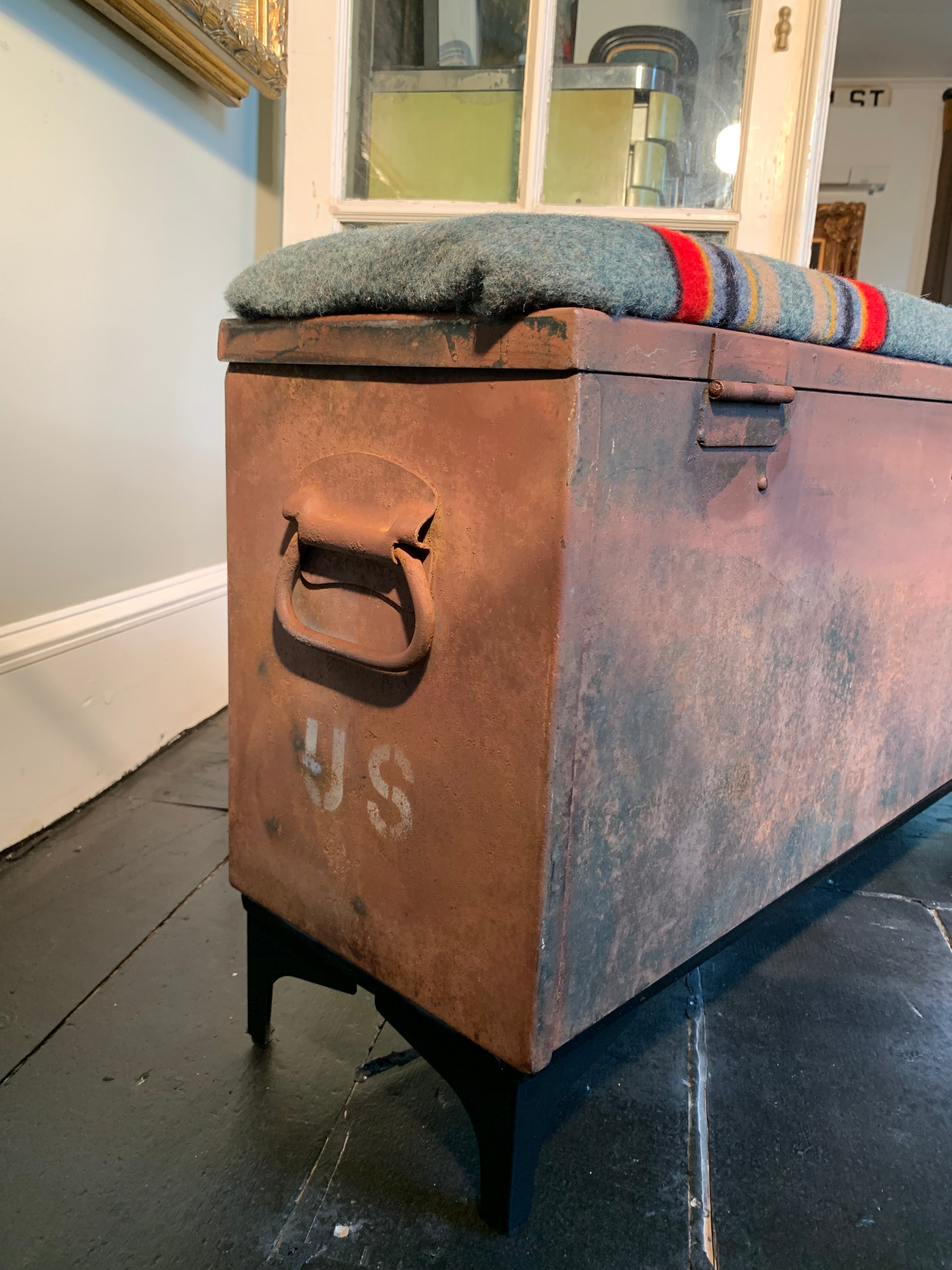 Navy Ammunition Storage Bench