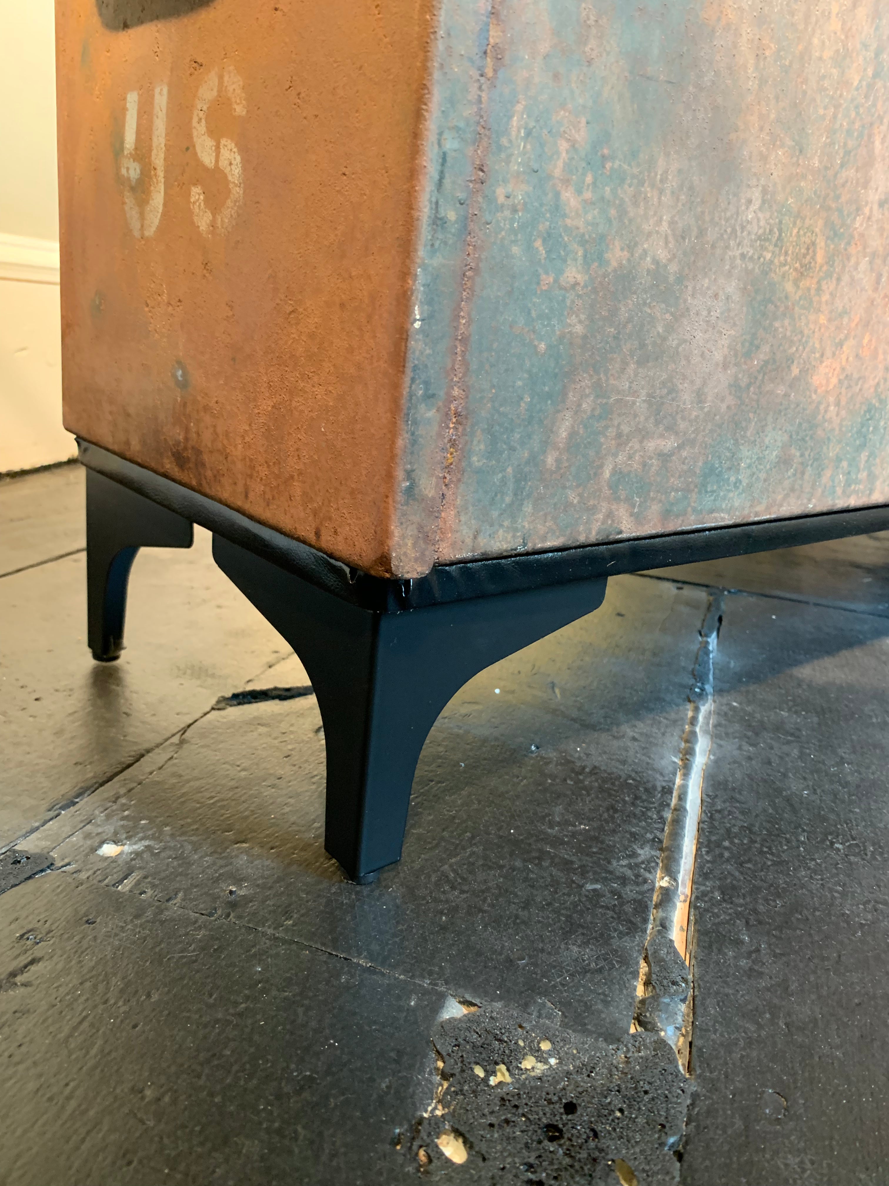 Navy Ammunition Storage Bench