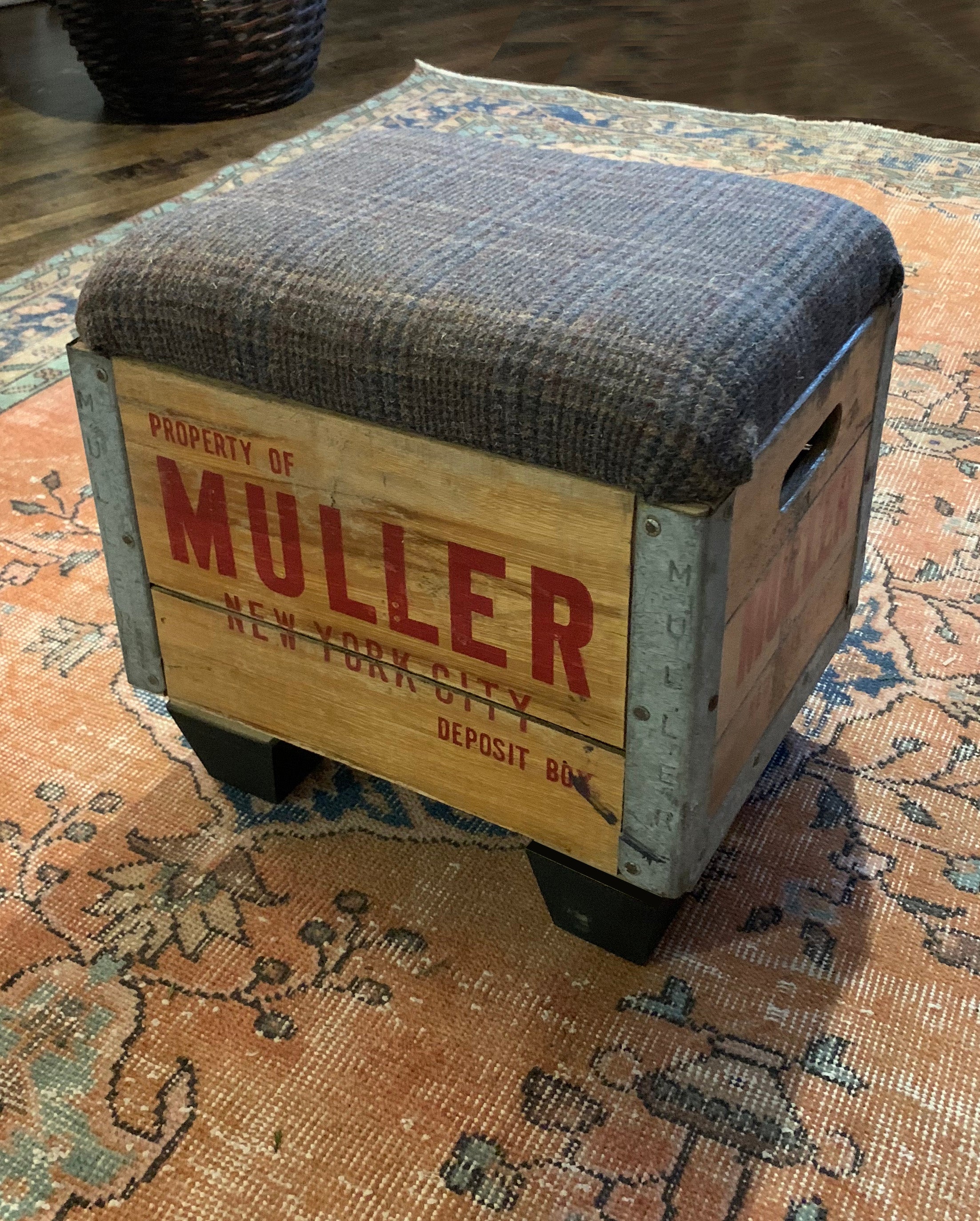 Muller Storage Ottoman