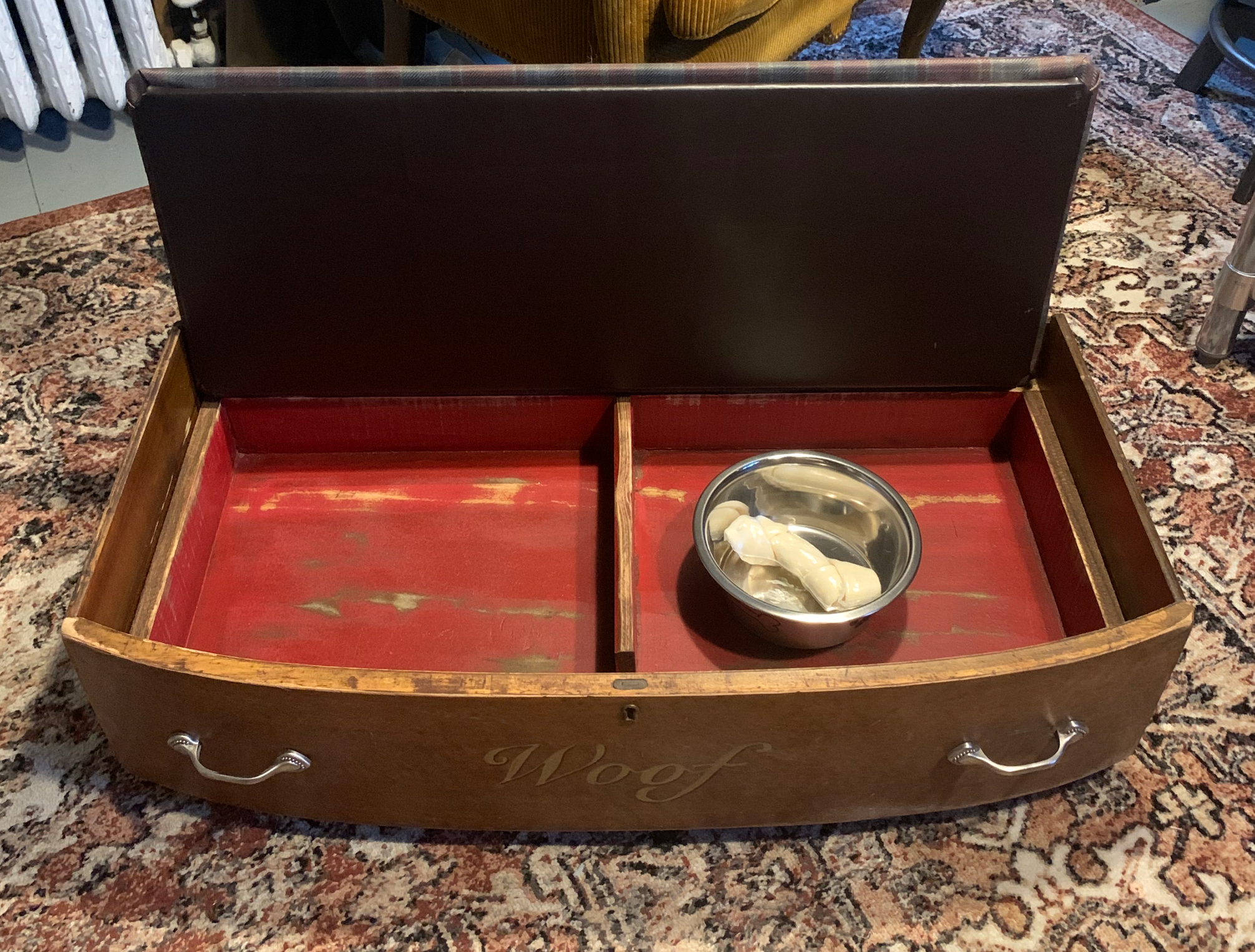 "Woof" Dog Bed