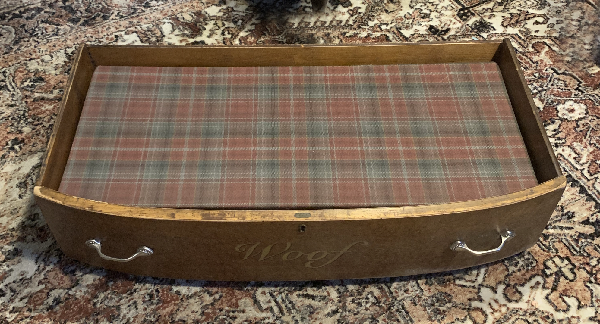 "Woof" Dog Bed