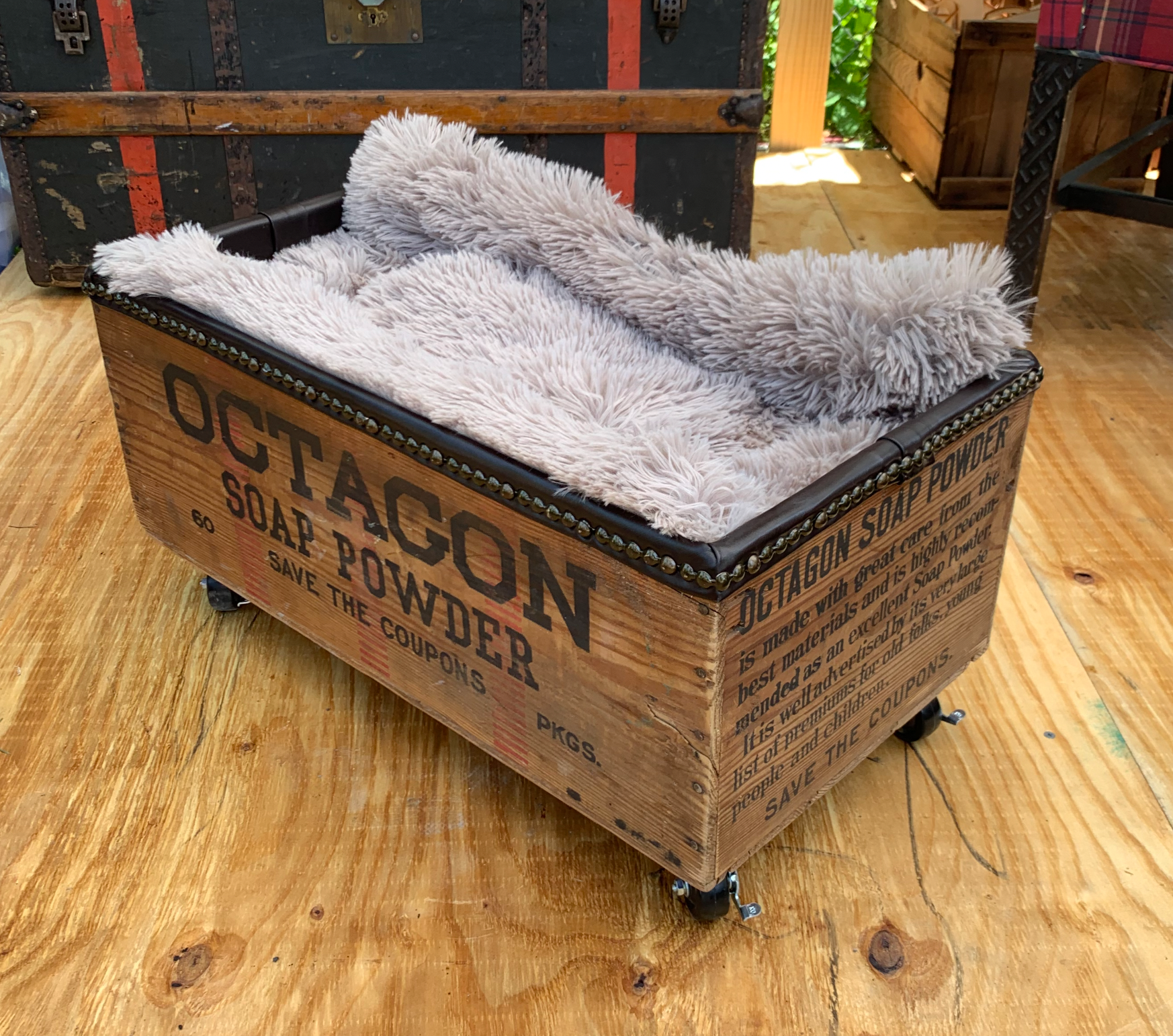 Storage Otoman and Dog Bed
