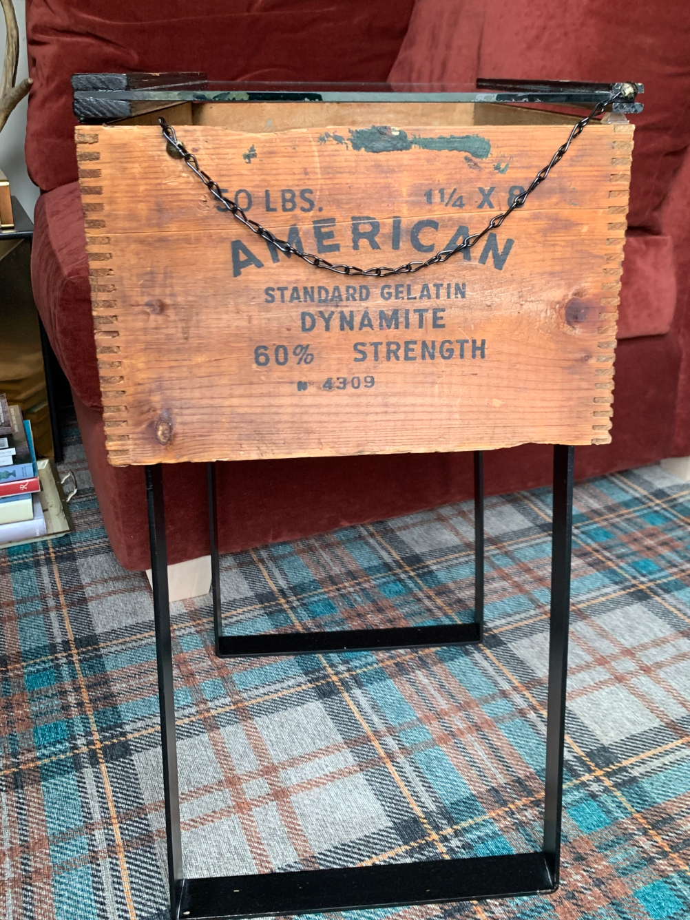 American Cyanamid Co. Storage Side Table