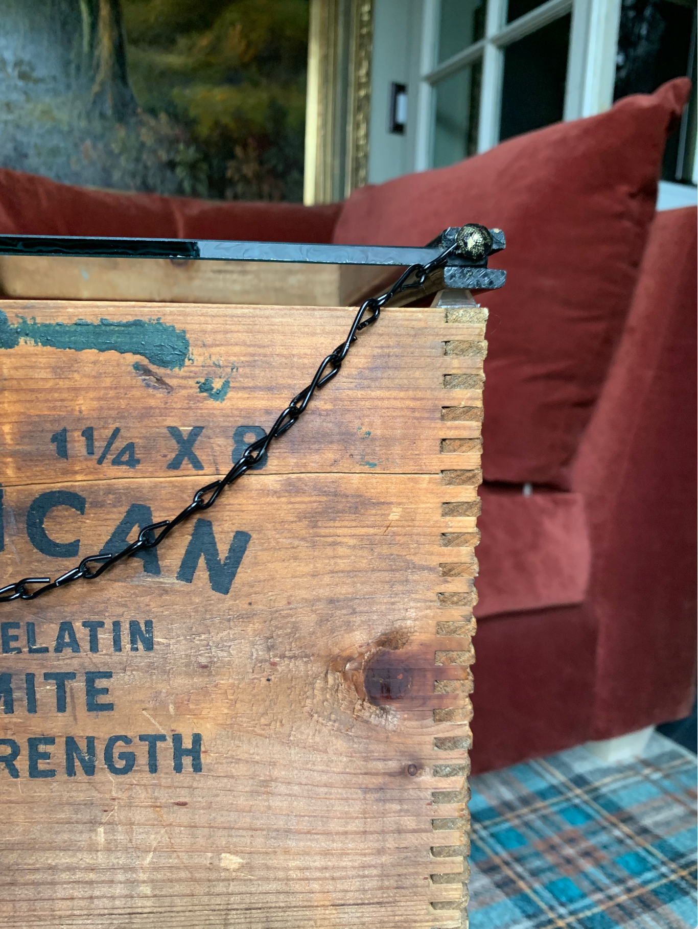 American Cyanamid Co. Storage Side Table