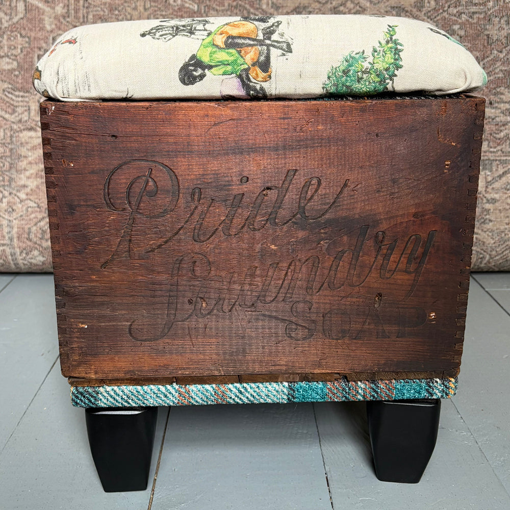 PRIDE LAUNDRY SOAP STORAGE OTTOMAN