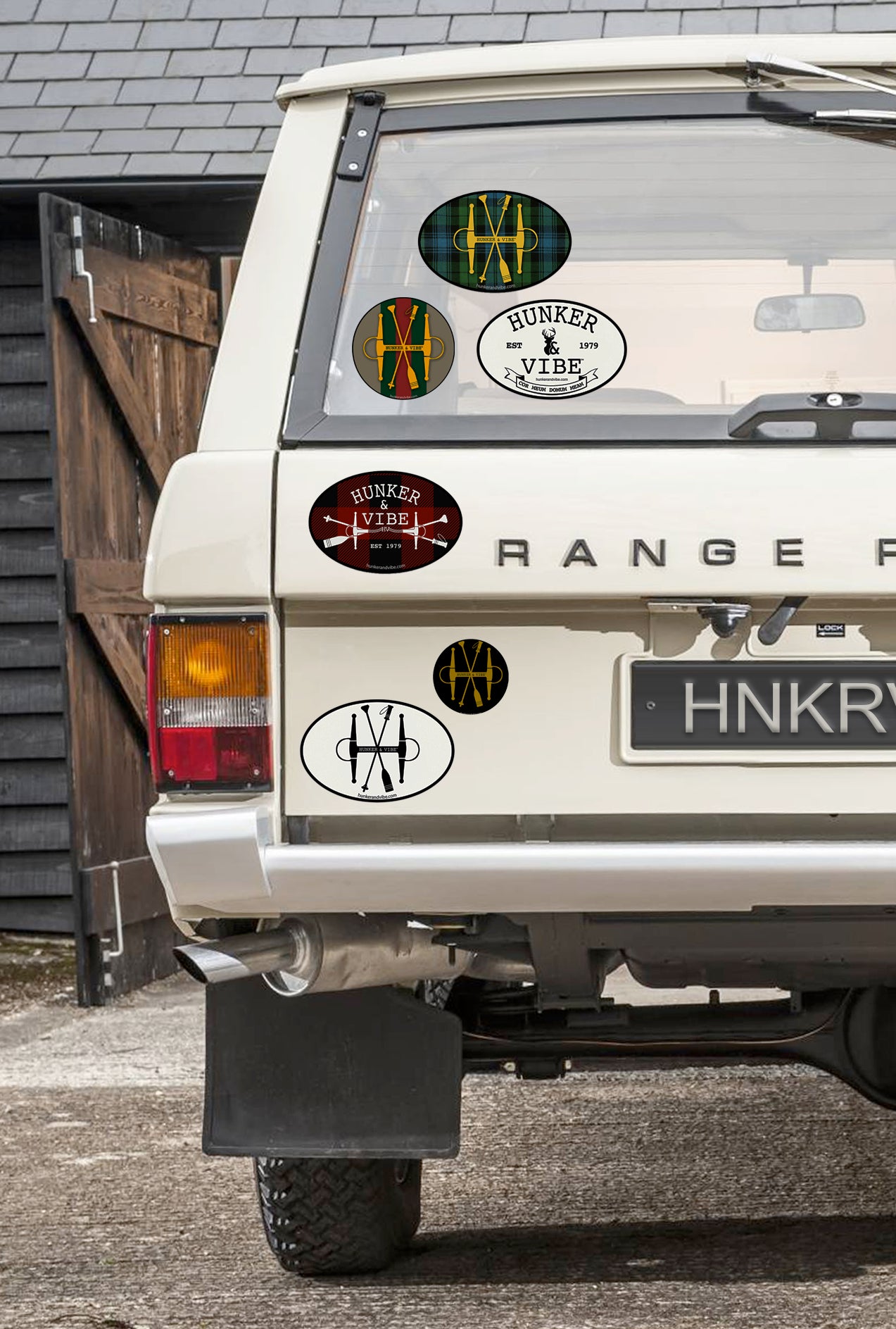 Hunker & Vibe Bumper Stickers
