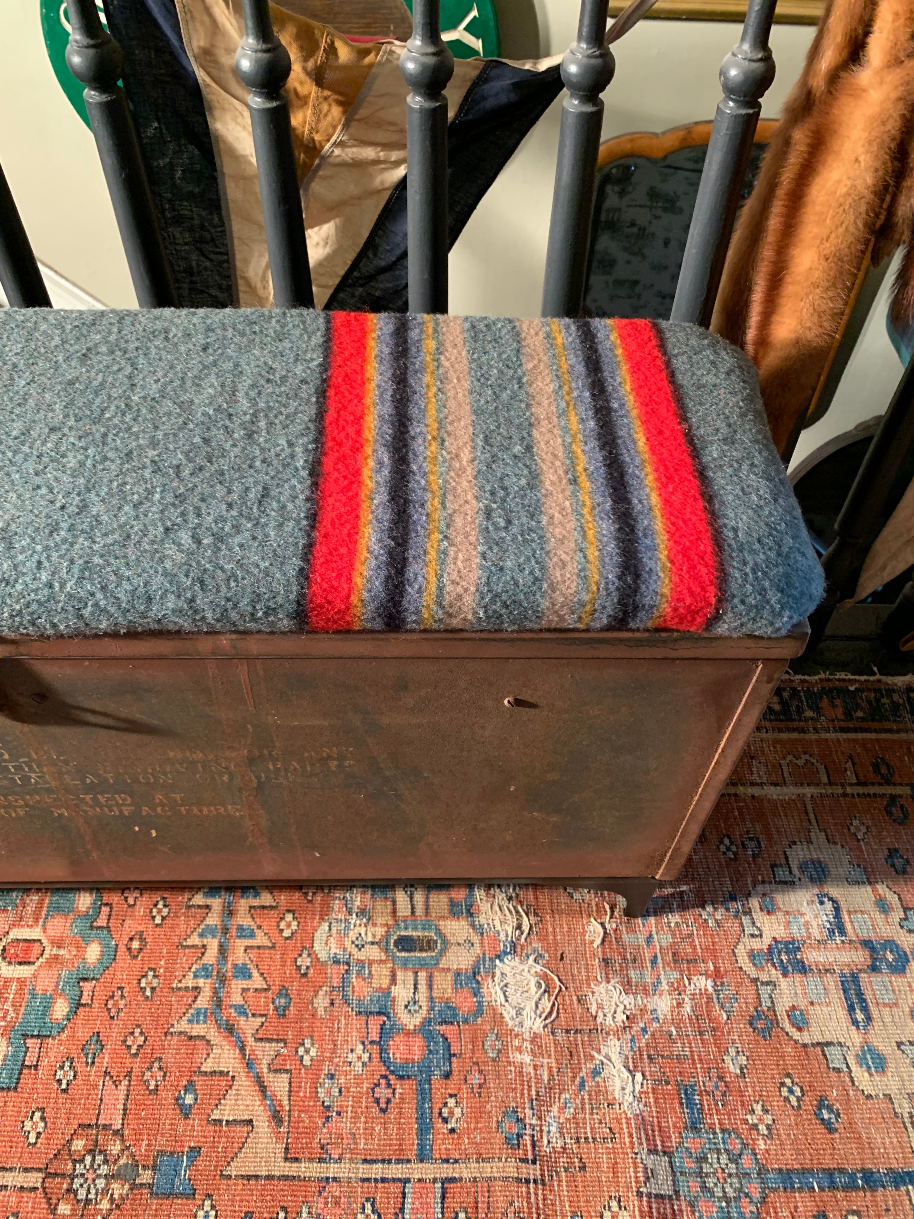 Navy Ammo Storage Bench