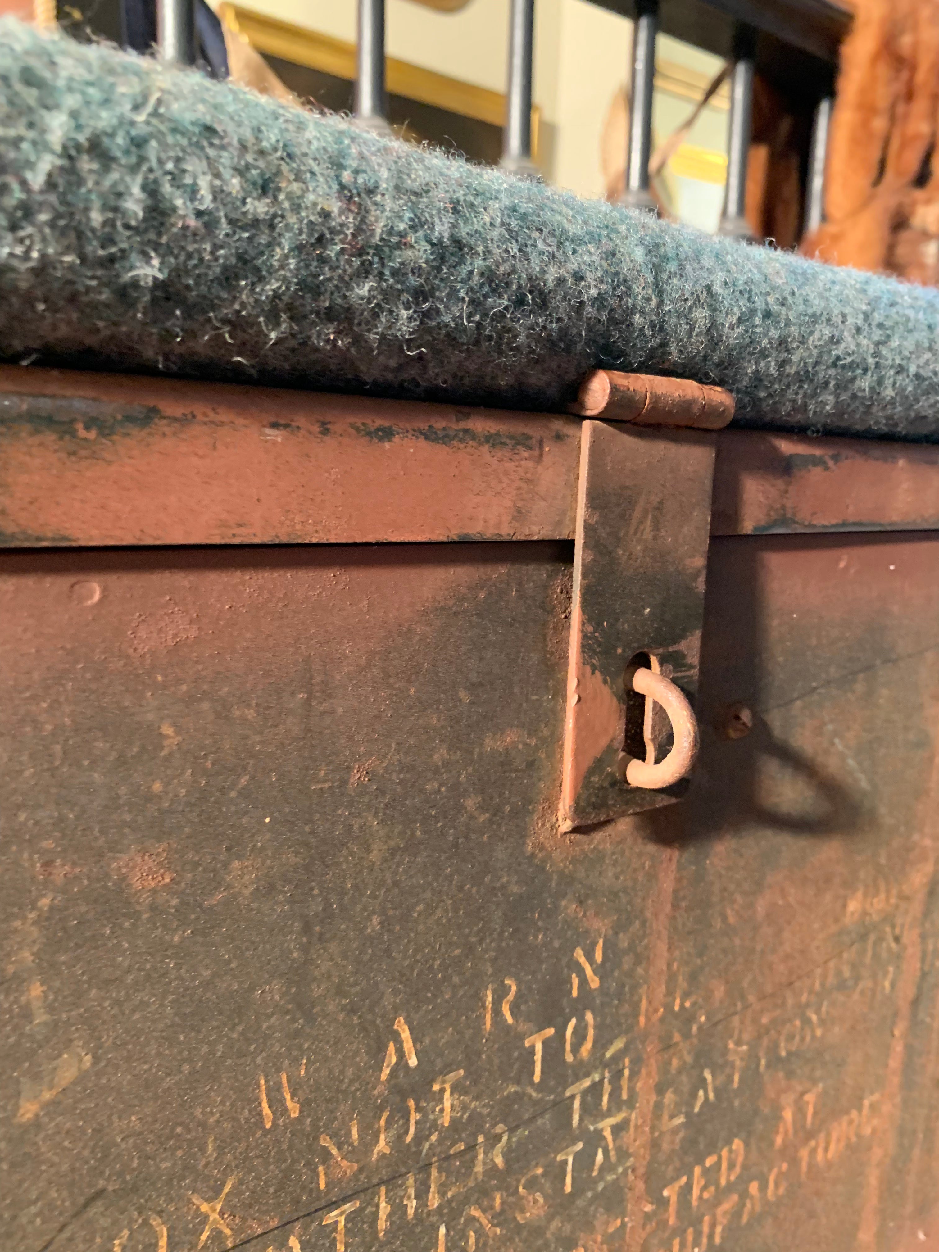 Navy Ammo Storage Bench