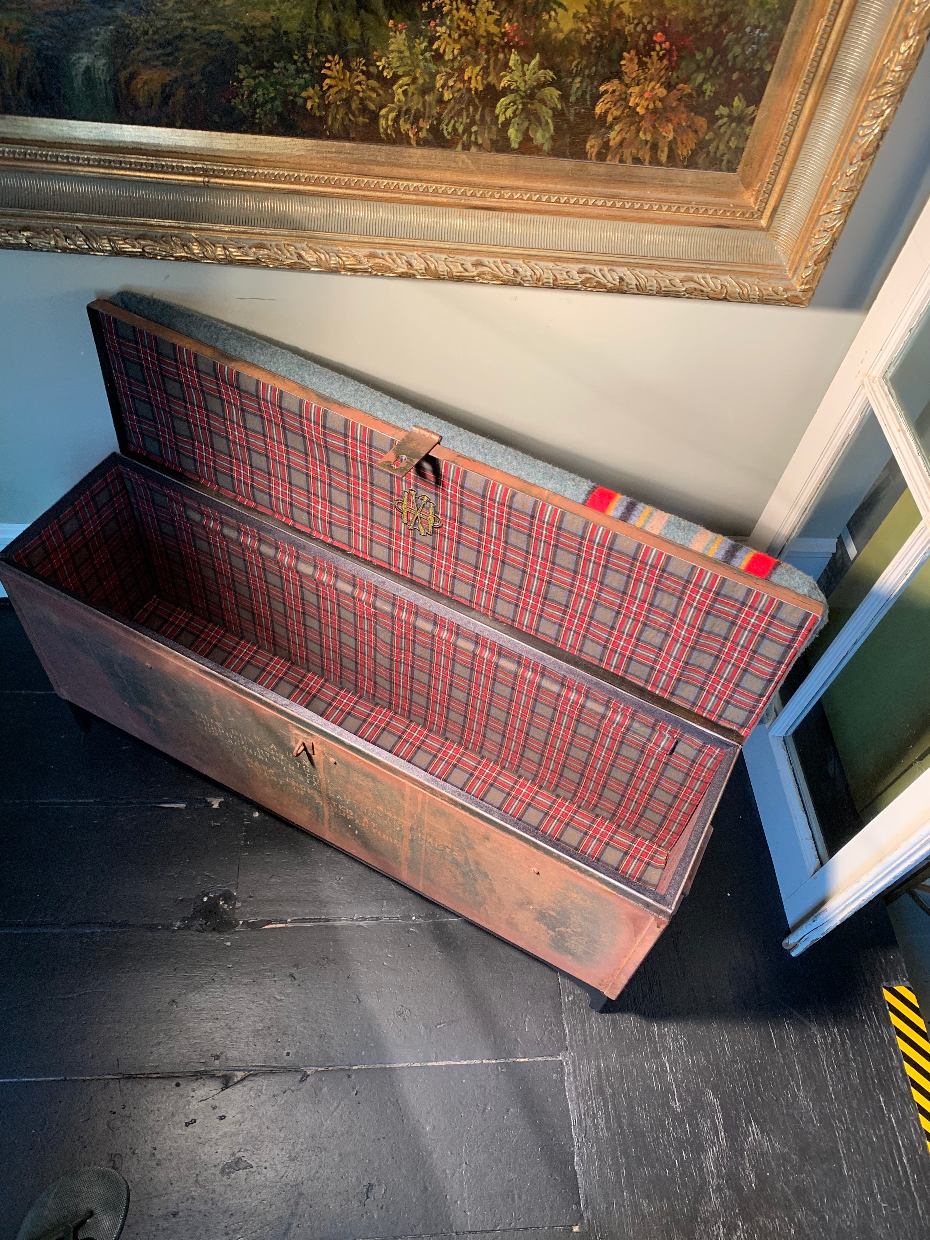 Navy Ammo Storage Bench