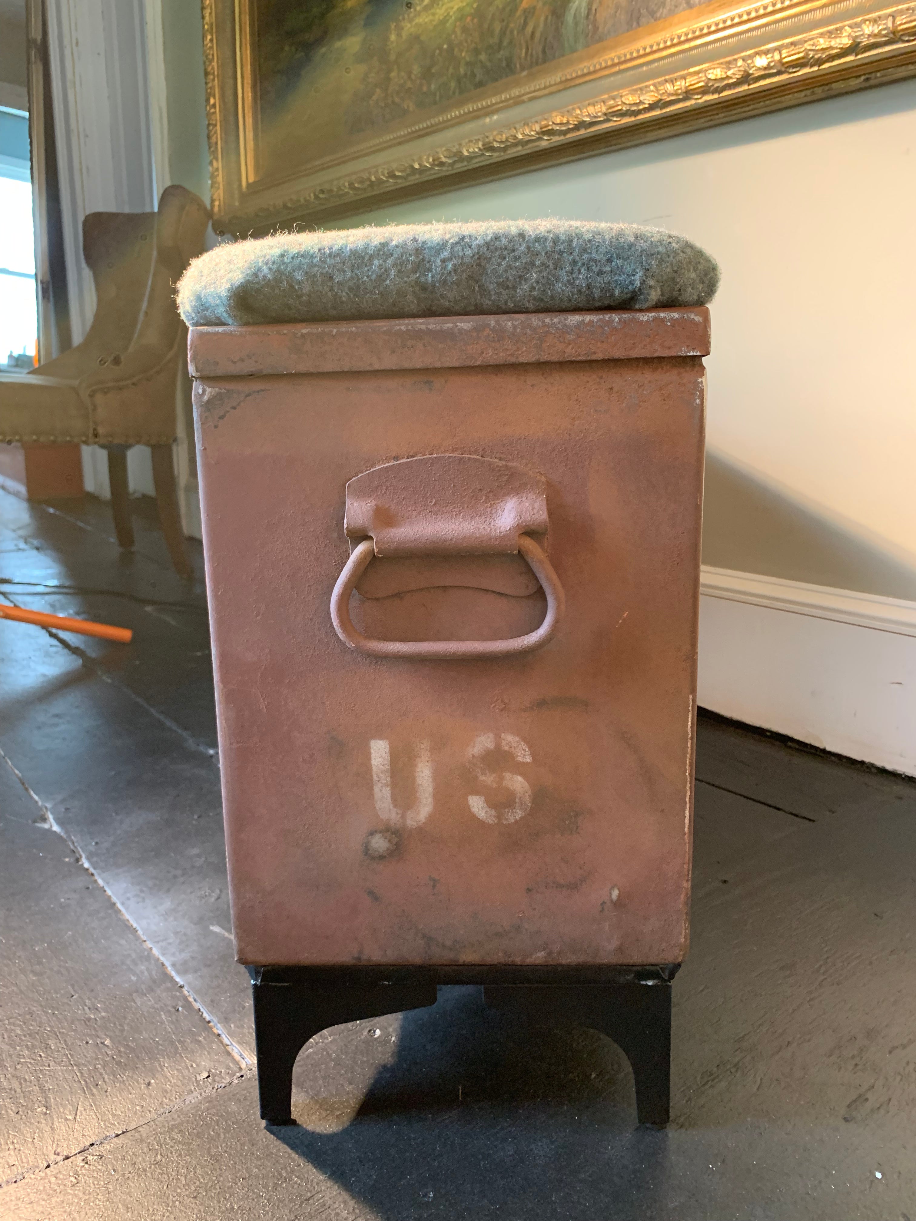 Navy Ammo Storage Bench