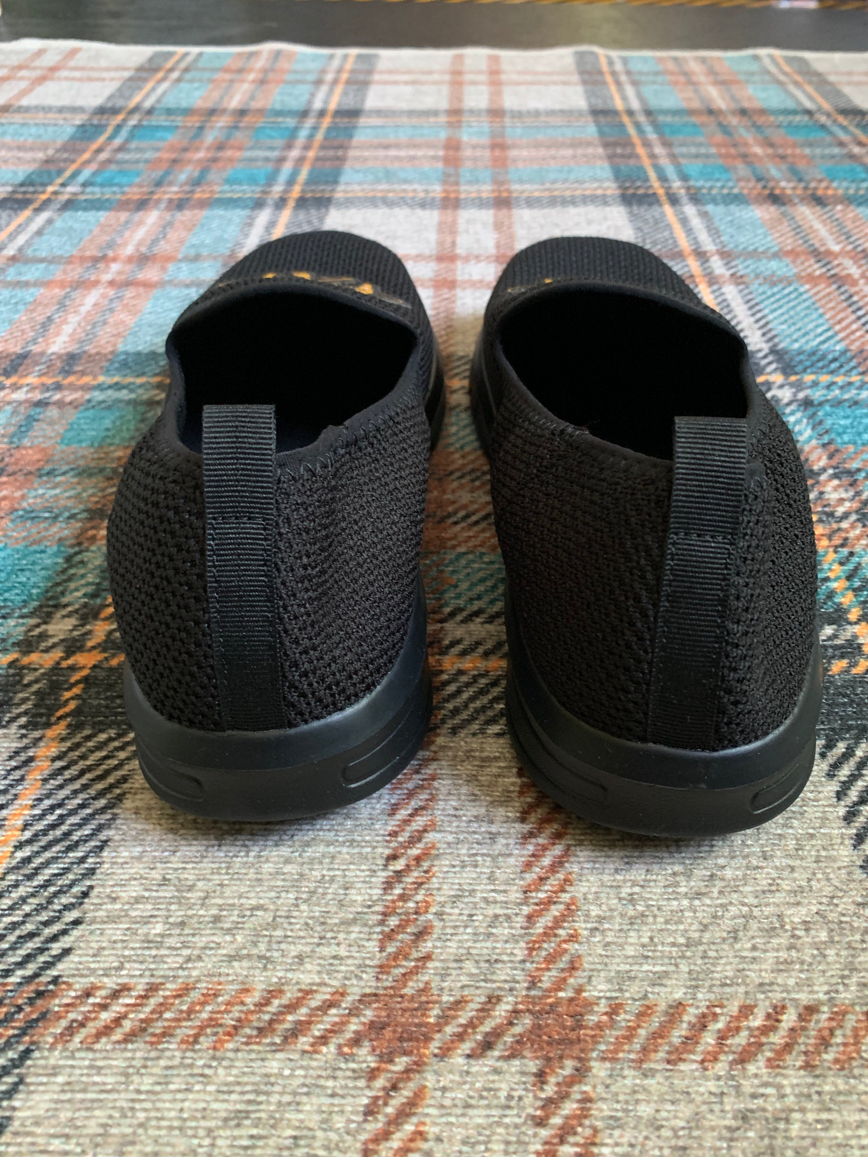 Limited Edition: Men's Black Mesh Slip-on Loafer Sneakers