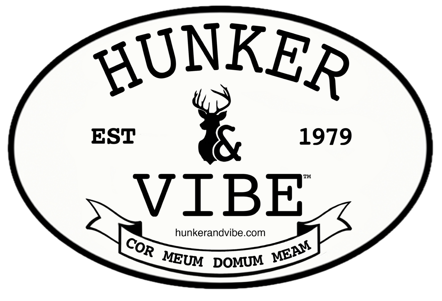 Hunker & Vibe Bumper Stickers